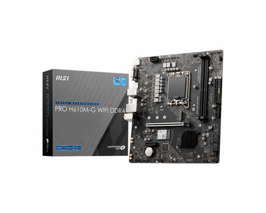 PLACA BASE MSI PRO H610M-G WIFI  1700 MATX 2XDDR4