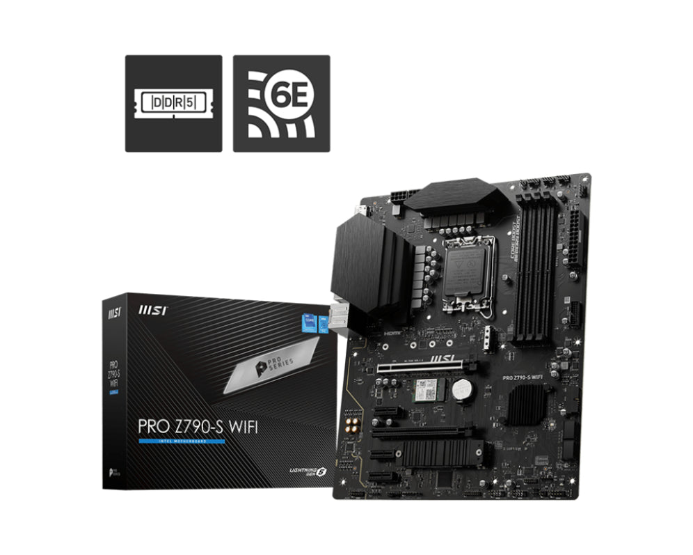 PLACA BASE MSI PRO Z790-S WIFI 1700 ATX 4XDDR5