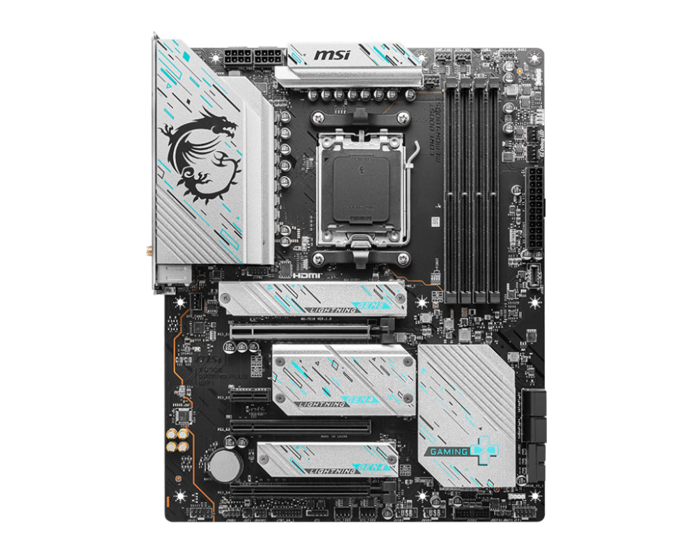 PLACA BASE MSI X670E GAMING PLUS WIFI AM5 ATX 4XDDR5