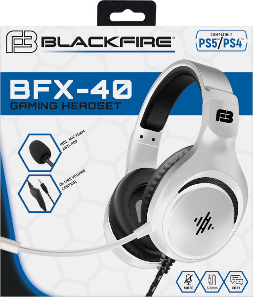 BLACKFIRE GAMING HEADSET BFX-40 (PS5/PS4)