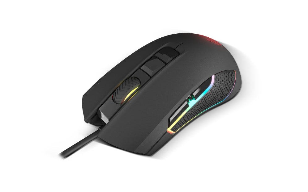 RATON GAMING KROM KOLT RGB AMBIDEXTRO NEGRO 4000 DPI