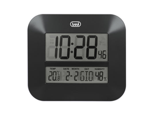 RELOJ DE PARED DIGITAL CON PANTALLA GRANDE 27 CM TREVI OM 3520 D BLANCO