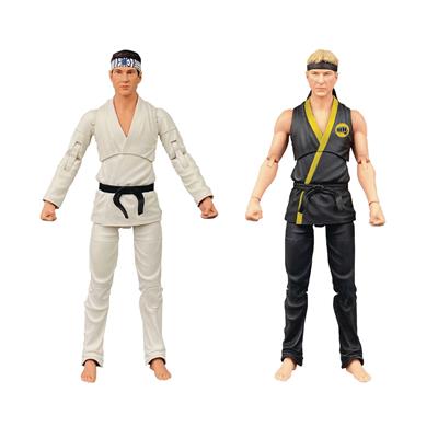 Set 2 figuras diamond collection cobra kai all valley johnny & daniel