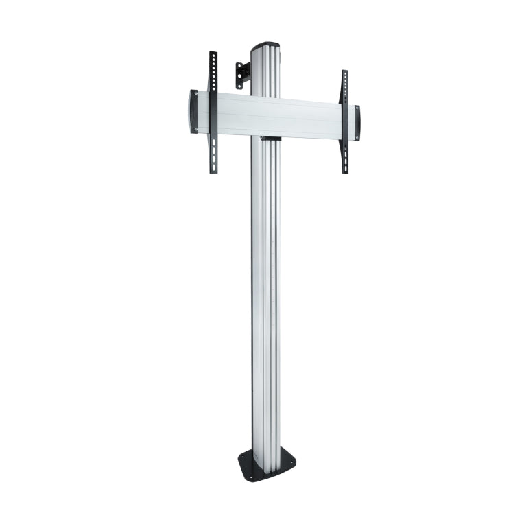 SOPORTE SUELO TV TOOQ FIJO ALUMINIO THE TOWER 37"-70" 90º