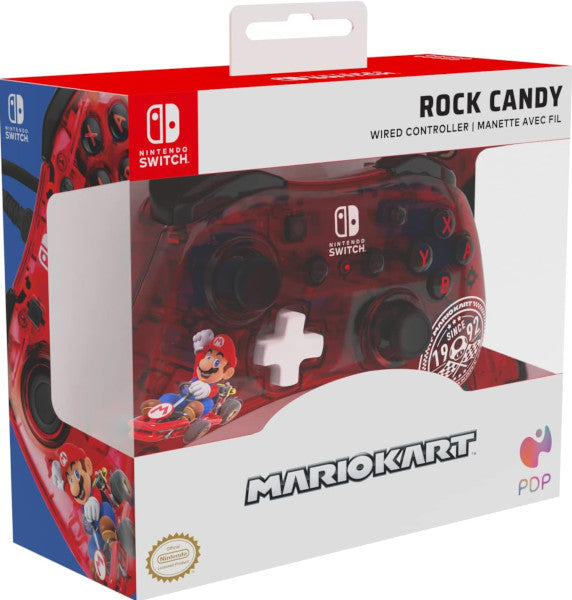 PDP ROCK CANDY MARIO KART WIRED CONTROLLER (SWITCH/LITE/OLED)