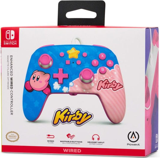 POWER A WIRED CONTROLLER KIRBY