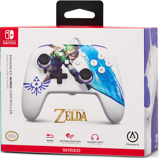 POWER A WIRED CONTROLLER THE LEGEND OF ZELDA SWORD ATTACK