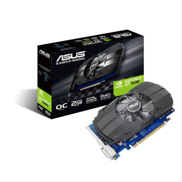 TARJETA GRAFICA ASUS PH GT 1030 OC 2GB