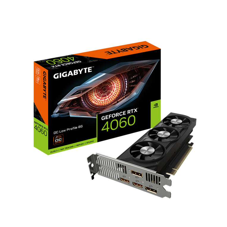 TARJETA GRAFICA GIGABYTE RTX 4060 OC LP 8GB GDDR6