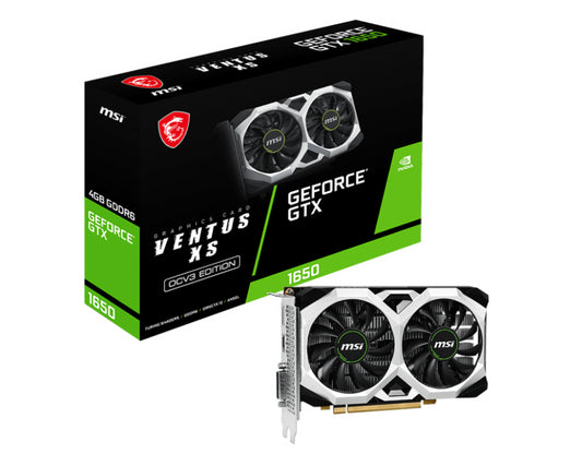 TARJETA GRAFICA MSI GTX 1650 D6 VENTUS XS OCV3