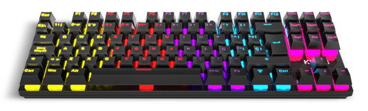 TECLADO GAMING KROM KASIC TKL RAINBOW