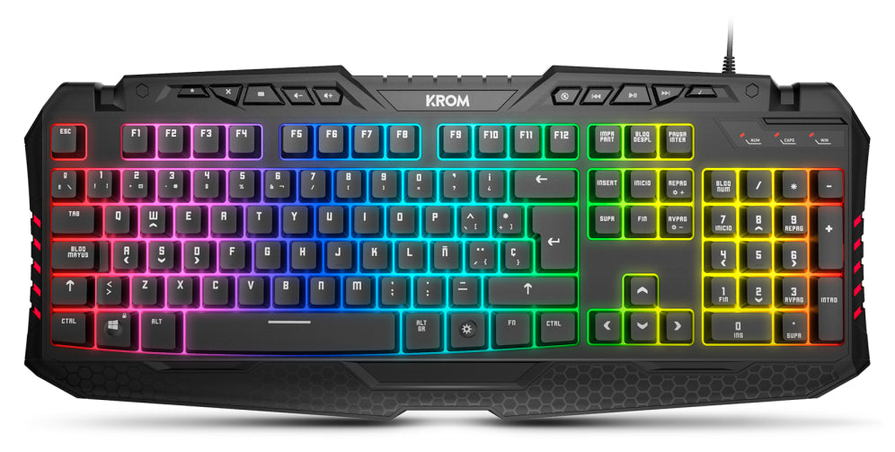 TECLADO GAMING RGB KROM KYRA