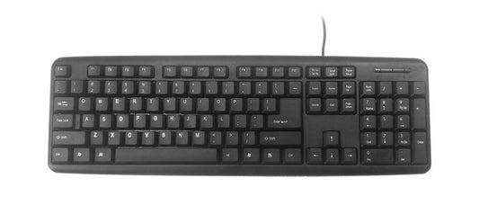 TECLADO GEMBIRD USB NEGRO DISEÑO EEUU